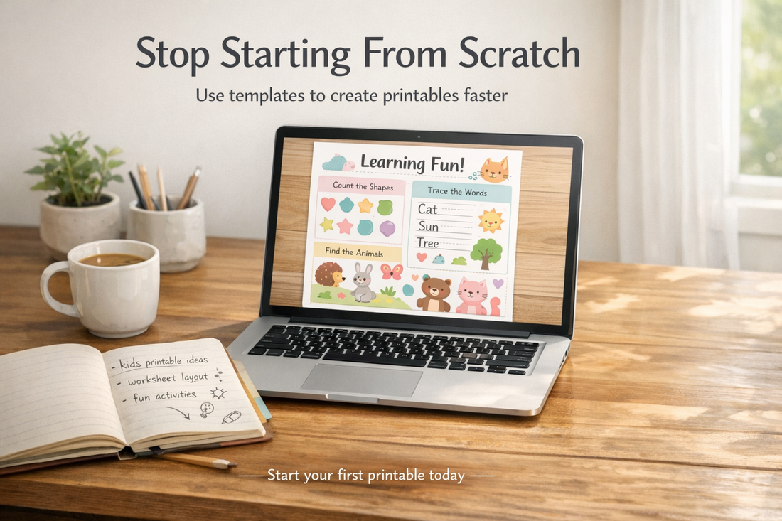 Design Printables Faster With Canva Templates