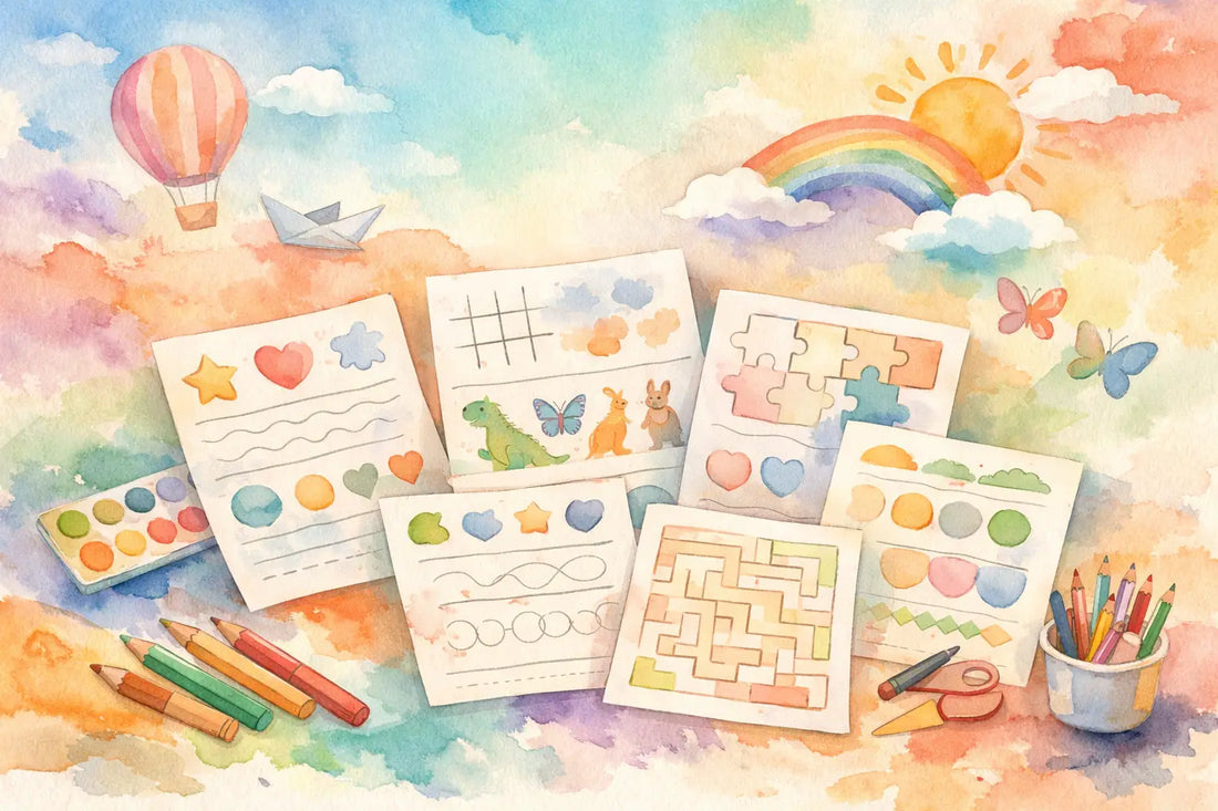Printable Learning Worksheets for Kids That Sell