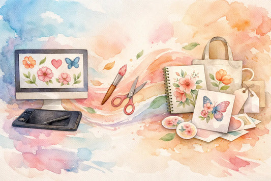 How to Turn Clipart Into Printable Products