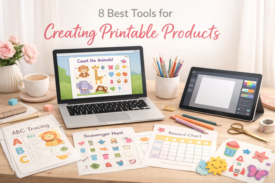 8 Best Tools for Creating Printable Products