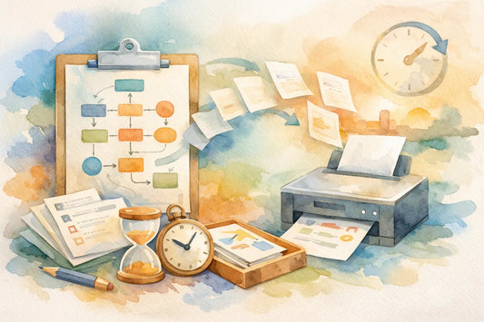 How to Build Printable Workflows That Save Time