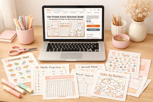 How to Sell Children’s Printables on Etsy