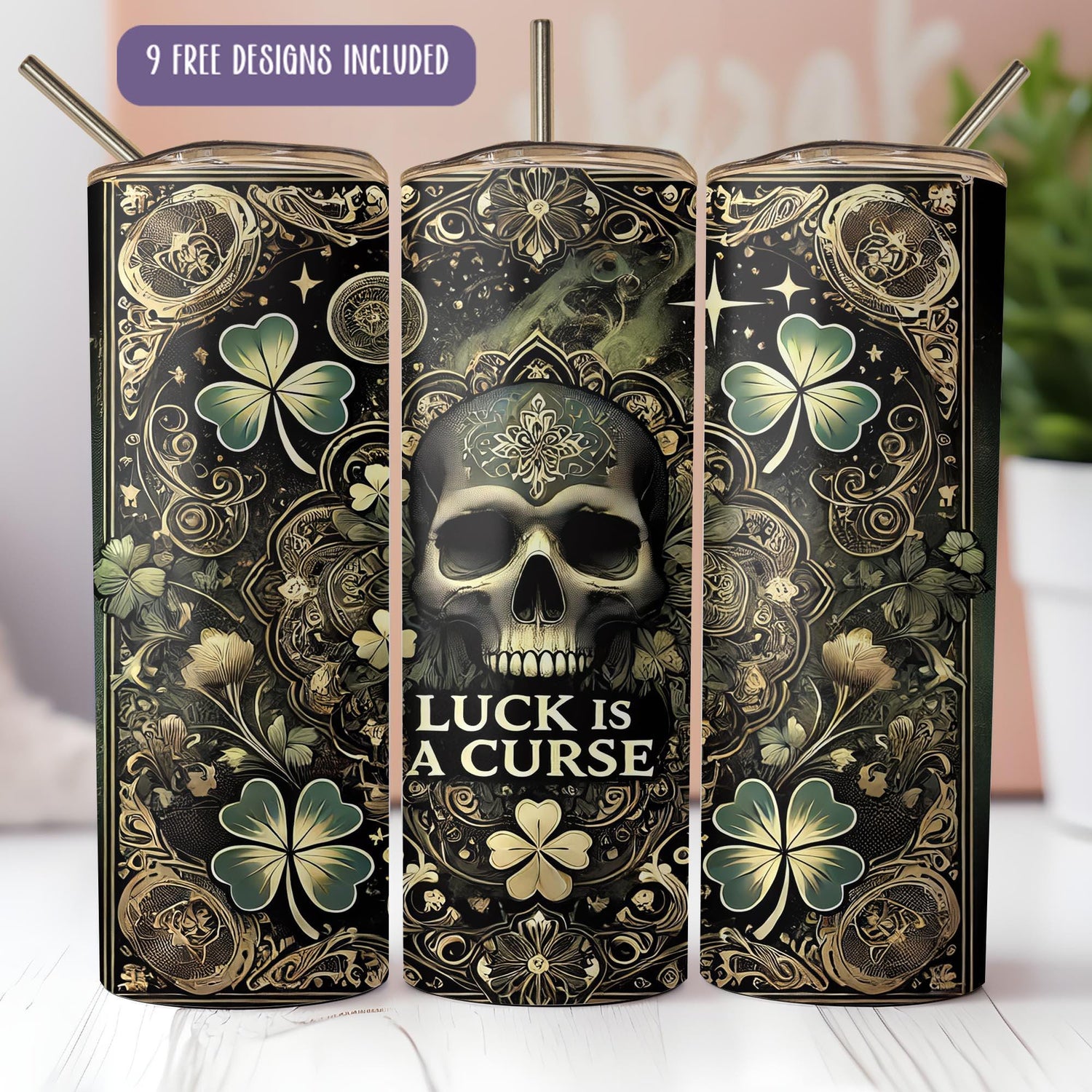 Valentine's - St Patricks - 20oz tumbler wraps