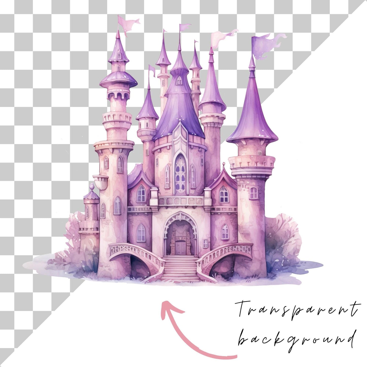 Magical Castle Clipart
