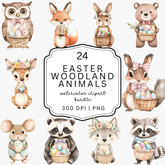 Easter Woodland Animals
