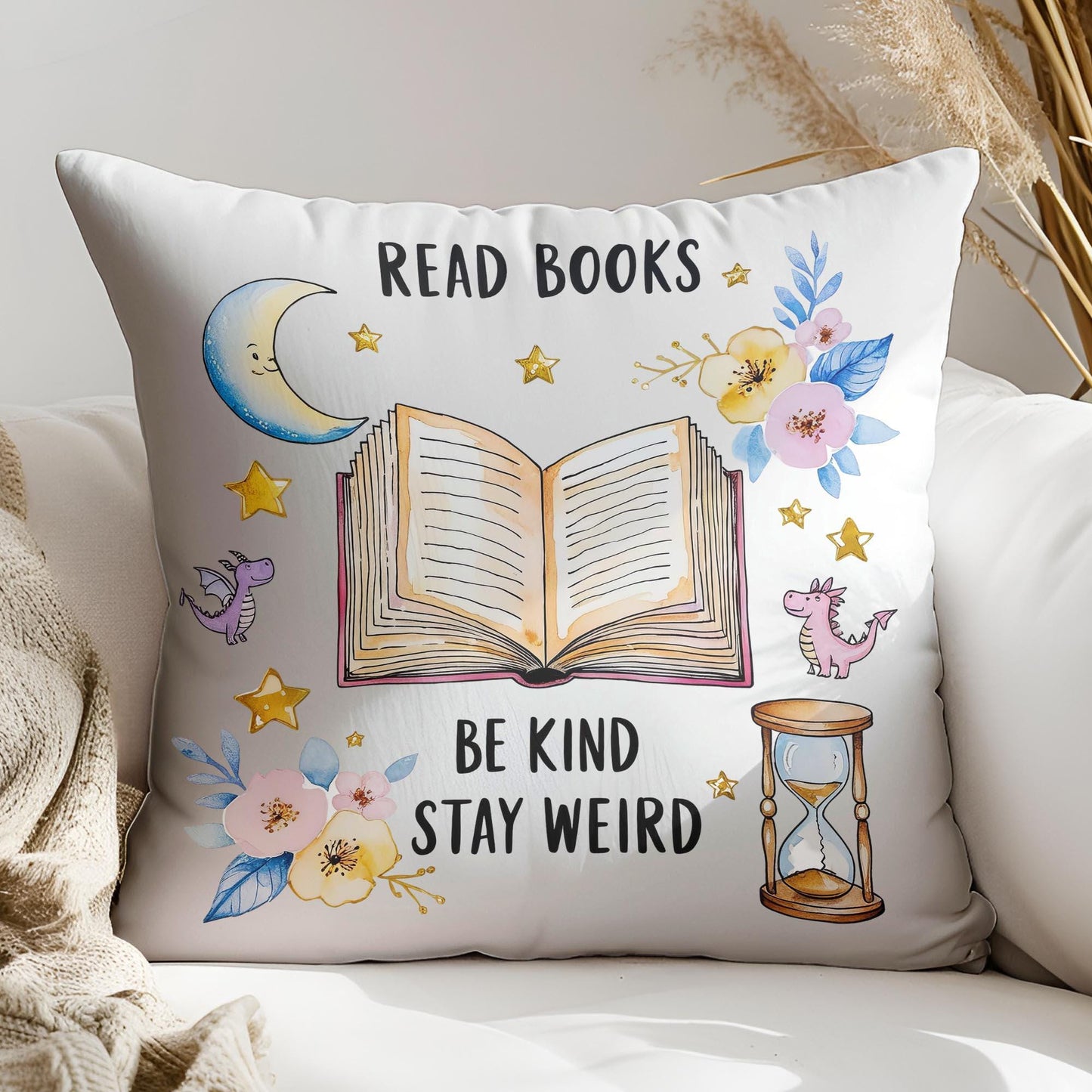 Read Books Be Kind Stay Weird PNG Shirt Design