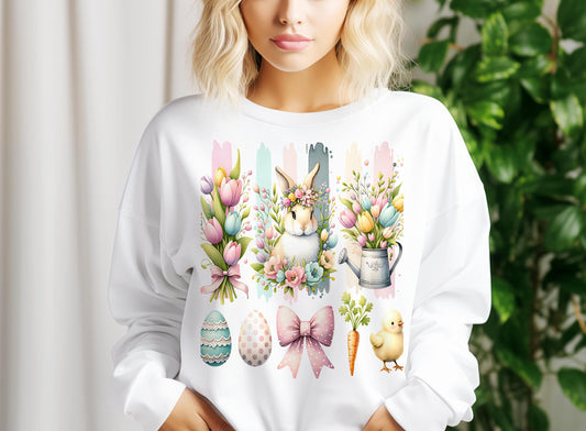 Linda pincelada de Pascua PNG