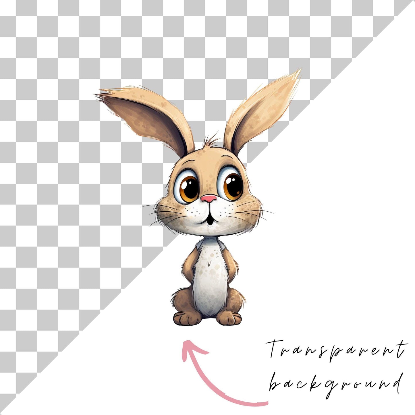 Quirky Bunny Clipart