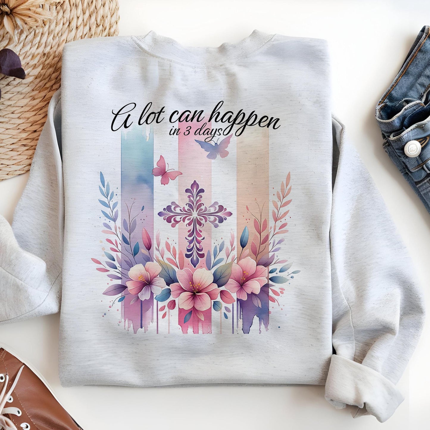 A Lot Can Happen in 3 Days Bow Girl PNG