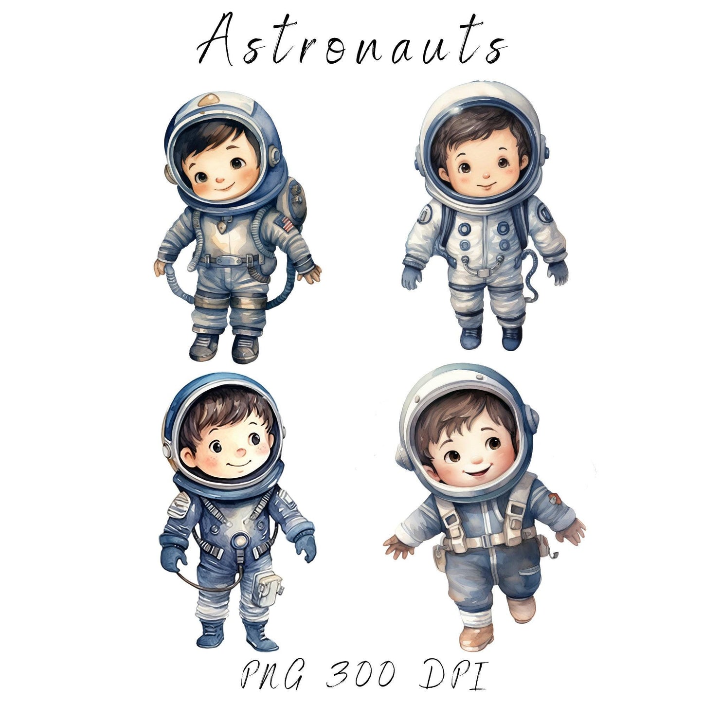 Little Astronaut Clipart