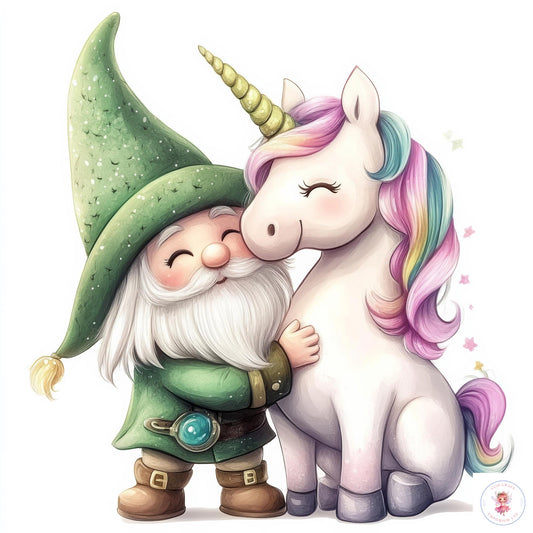 a couple of unicorns that are next to each other