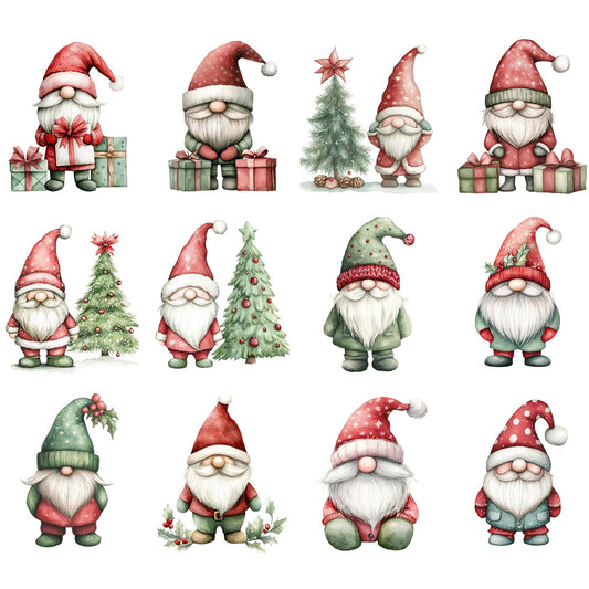 Christmas Gnome Clipart