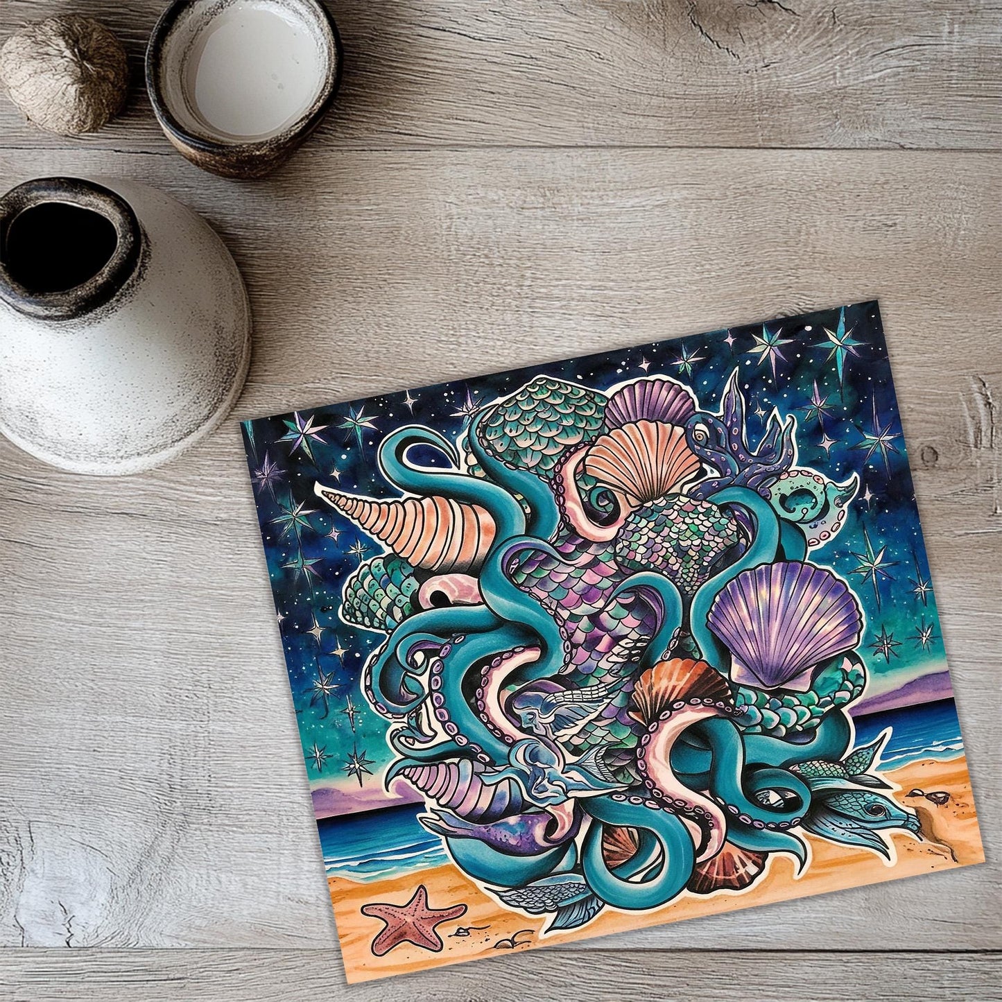 Sea witch 20oz Tumbler Wrap