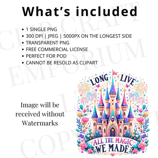 Larga vida a toda la magia que creamos PNG