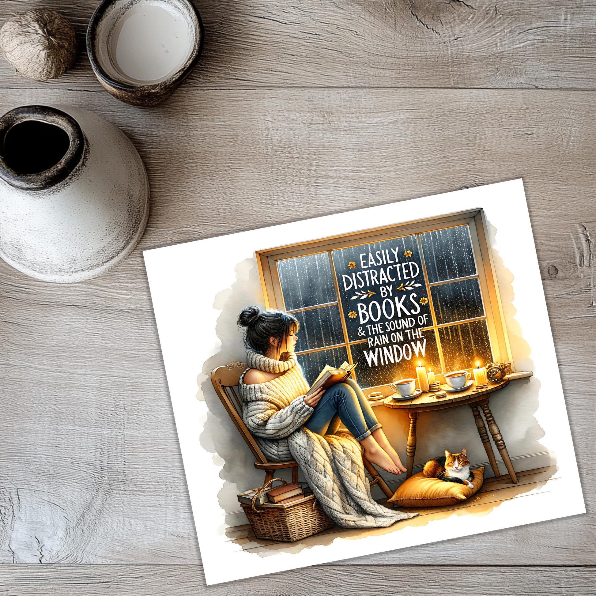 a woman sitting in a chair next to a window