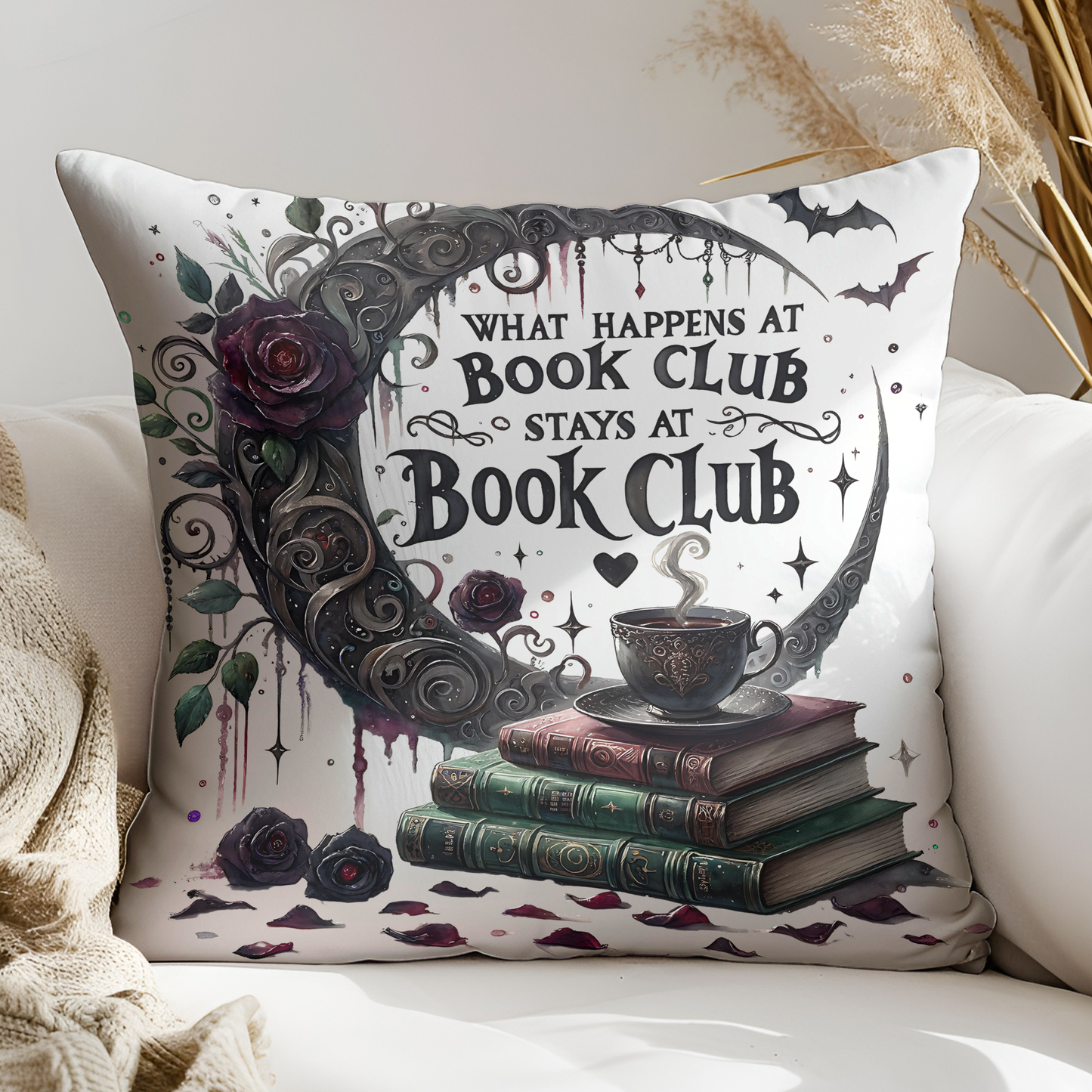 What Happens in Book Club PNG – Funny Romance Book Lover Sublimation Design