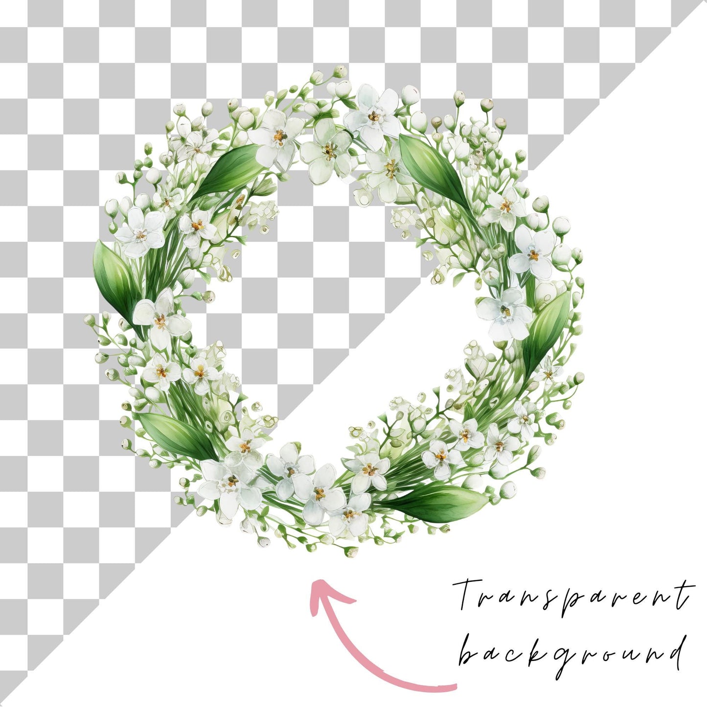 Clipart de corona de aliento de bebé