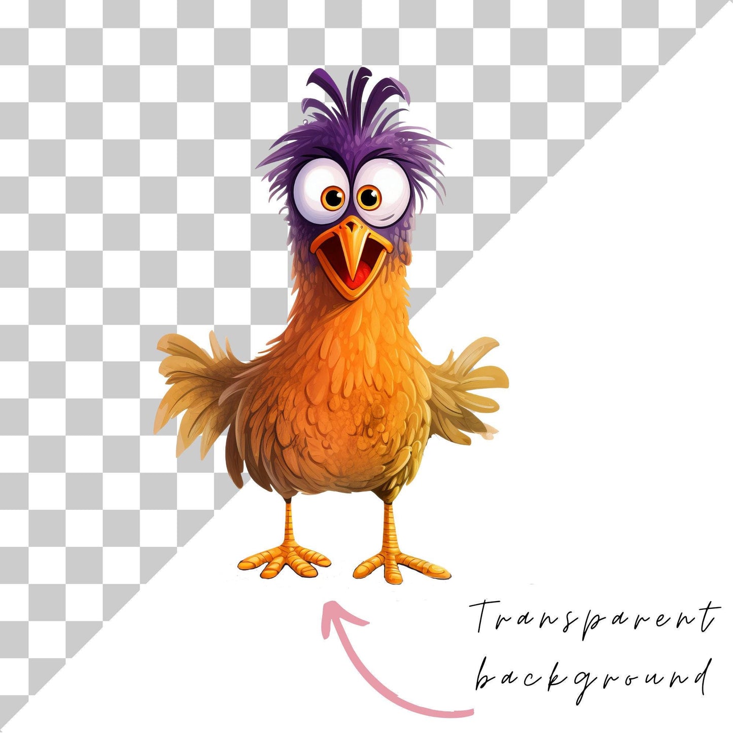 Quirky Farm Animal Clipart