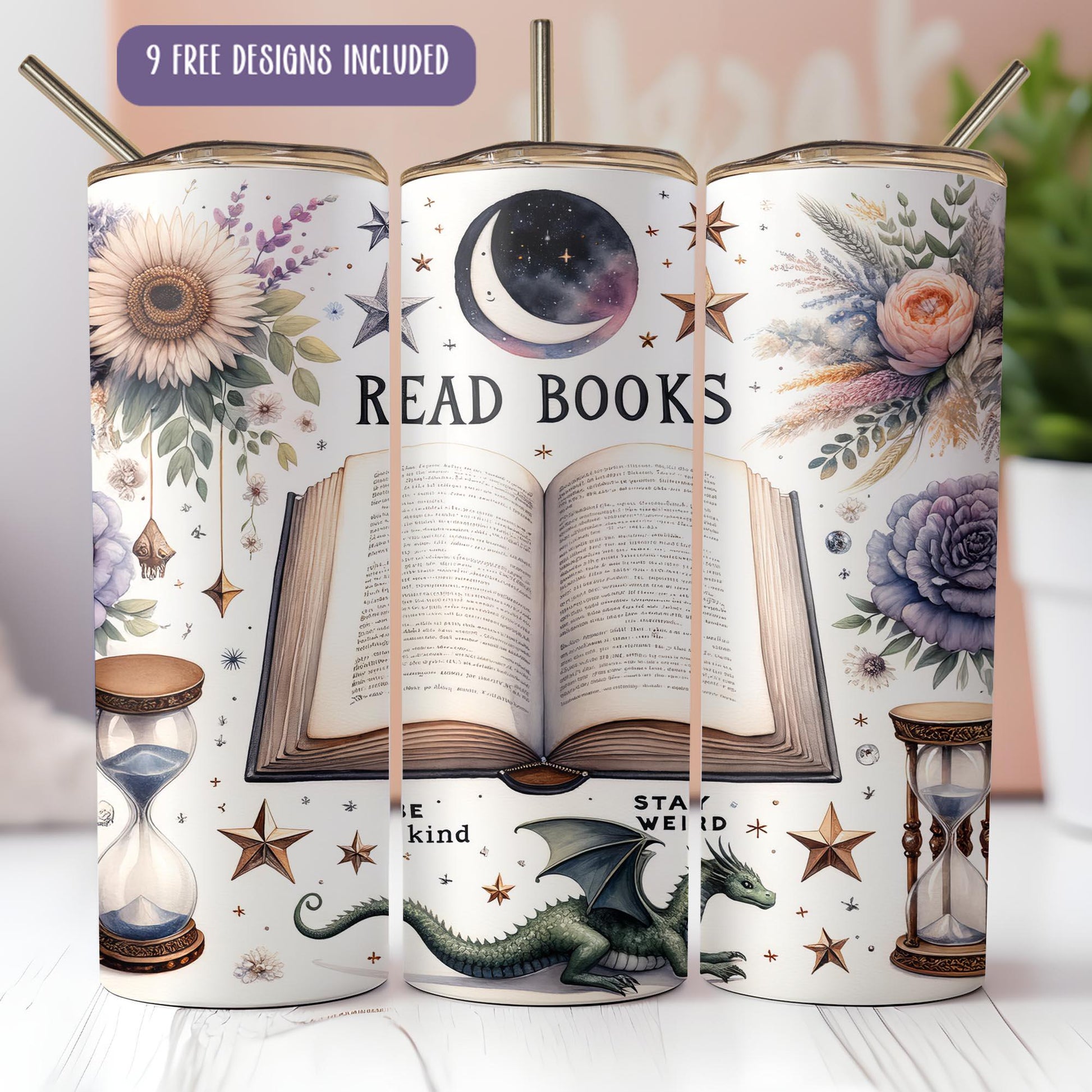 an open book with a picture of a dragon on it