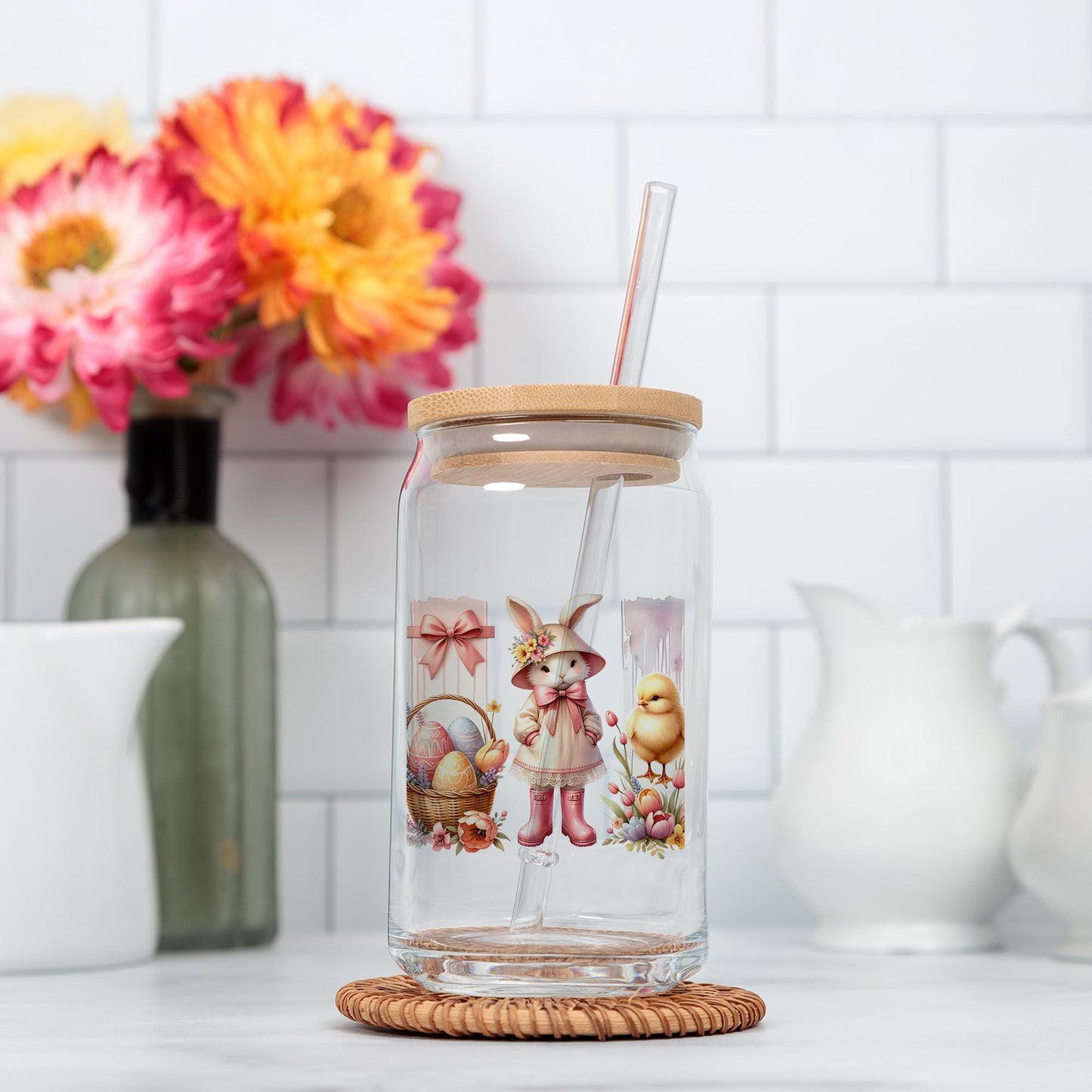 Cute Easter Brushstroke PNG