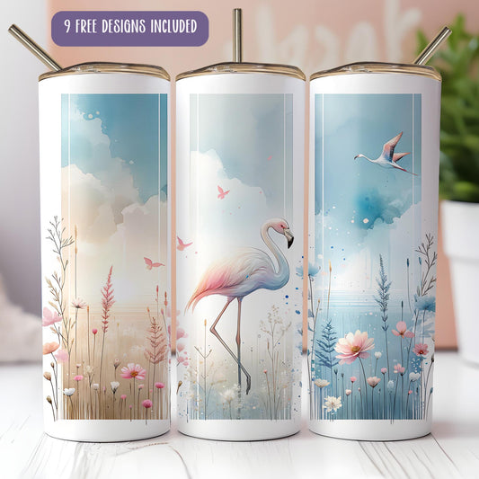 a group of three coffee mugs sitting on top of a table