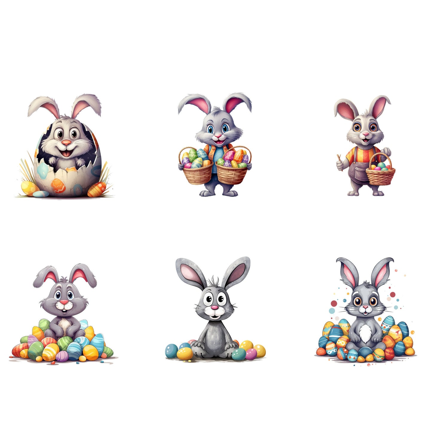 Quirky Easter Bunny Clipar