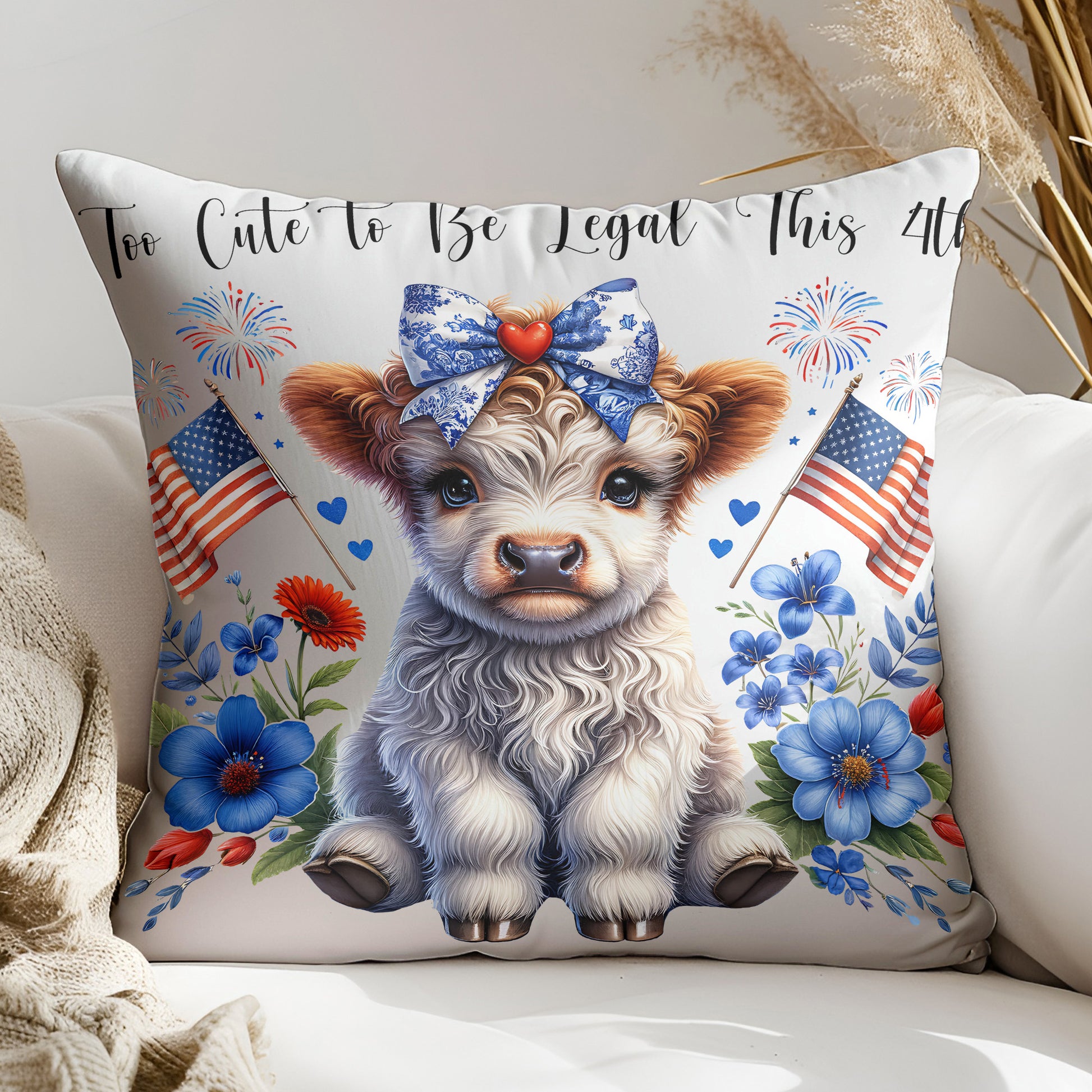 a pillow with a picture of a dog on it