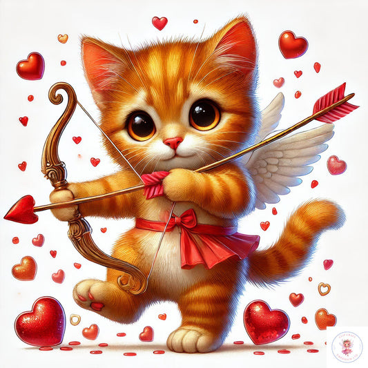 Valentines Cats Clipart
