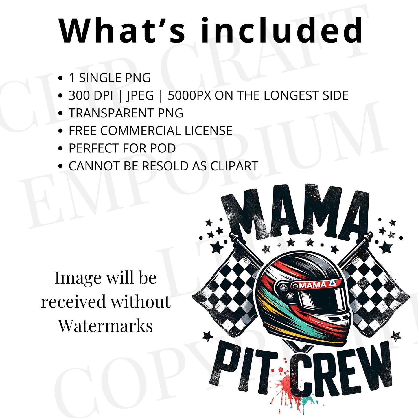 Mamá del equipo de boxes PNG