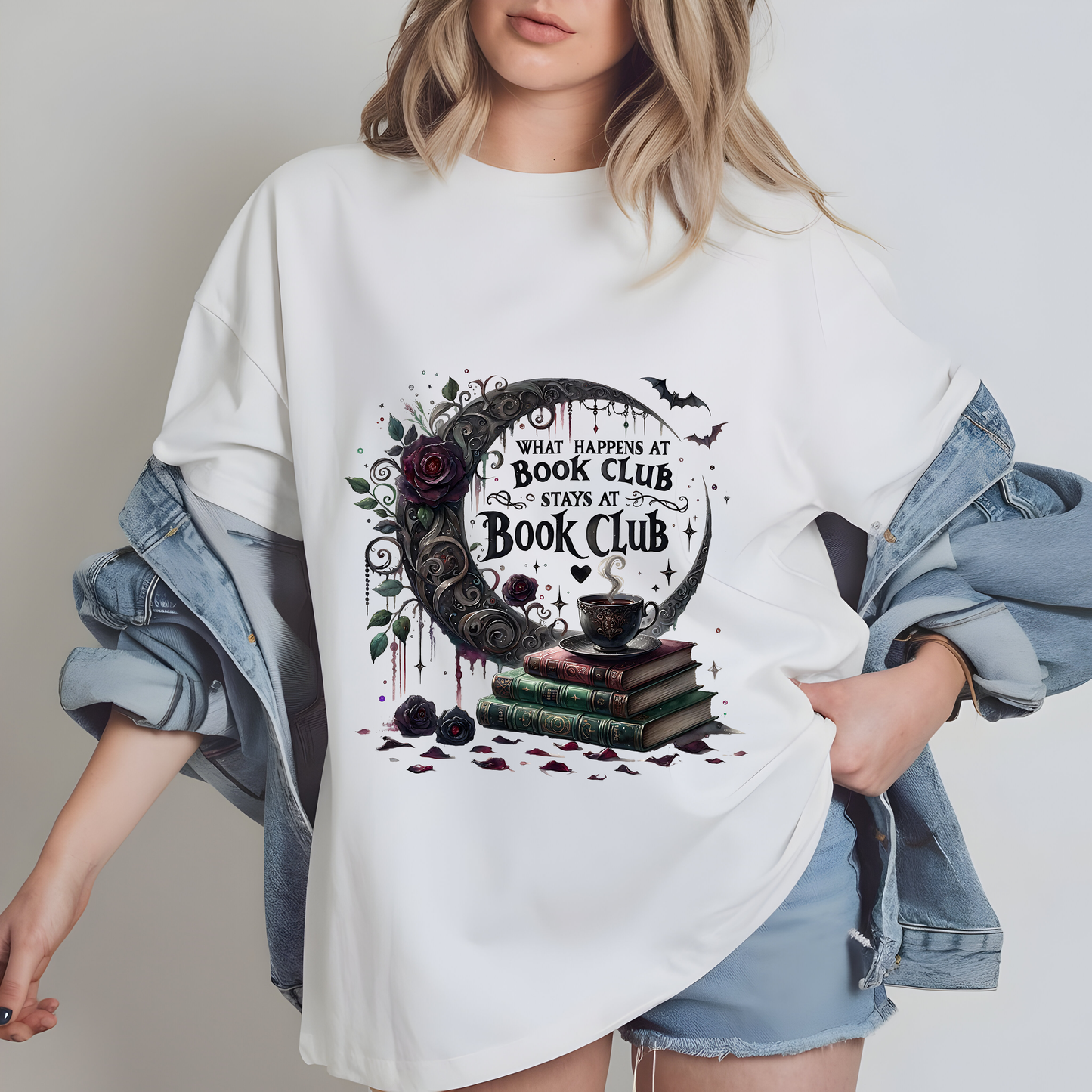 What Happens in Book Club PNG – Funny Romance Book Lover Sublimation Design