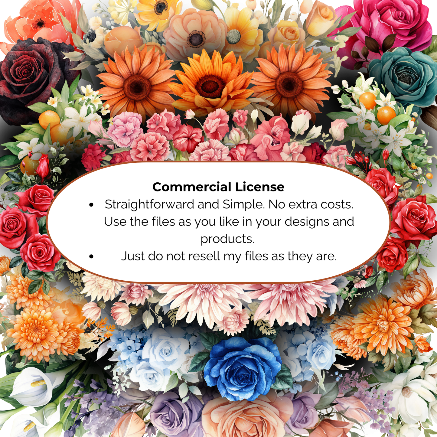 Floral Lovers All Access Pass – Commercial Use Floral Clipart (5,000+ Images)