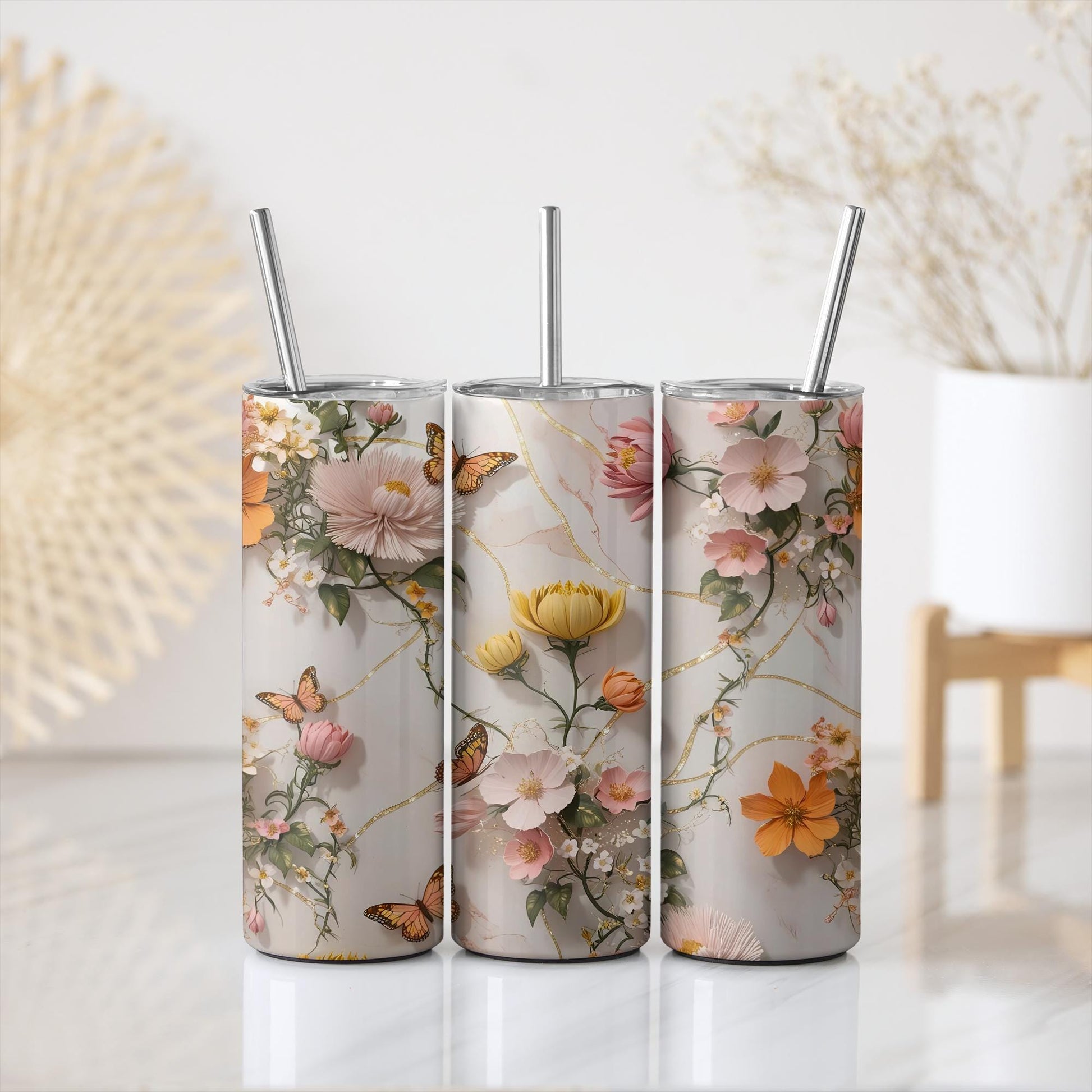 a couple of tumbles that are sitting on a table