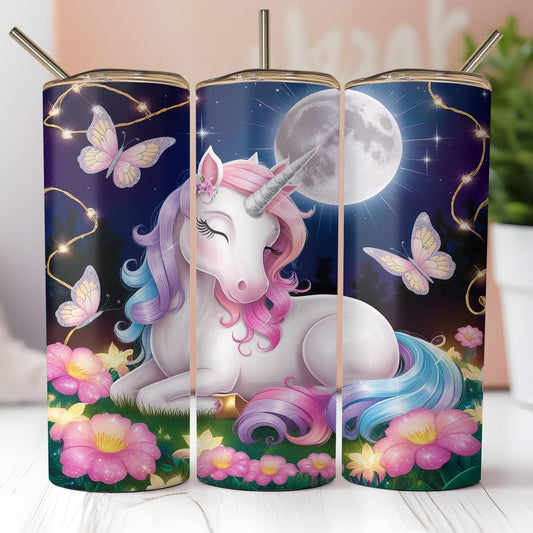 a picture of a unicorn on a table