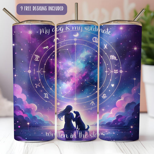 a couple kissing in front of a purple sky with stars