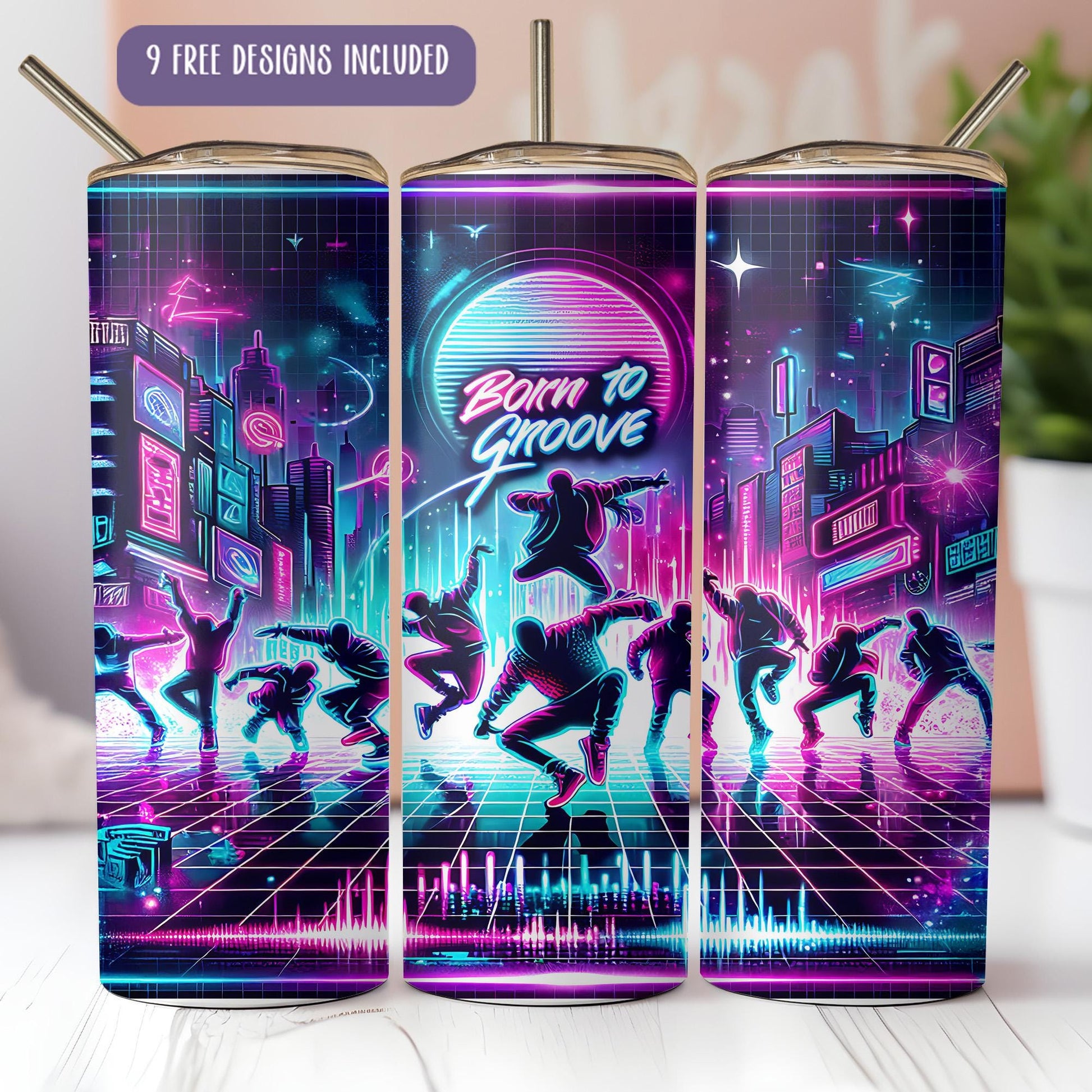 a group of people dancing on a dance floor