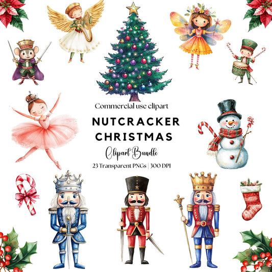 Nutcracker Christmas Clipart