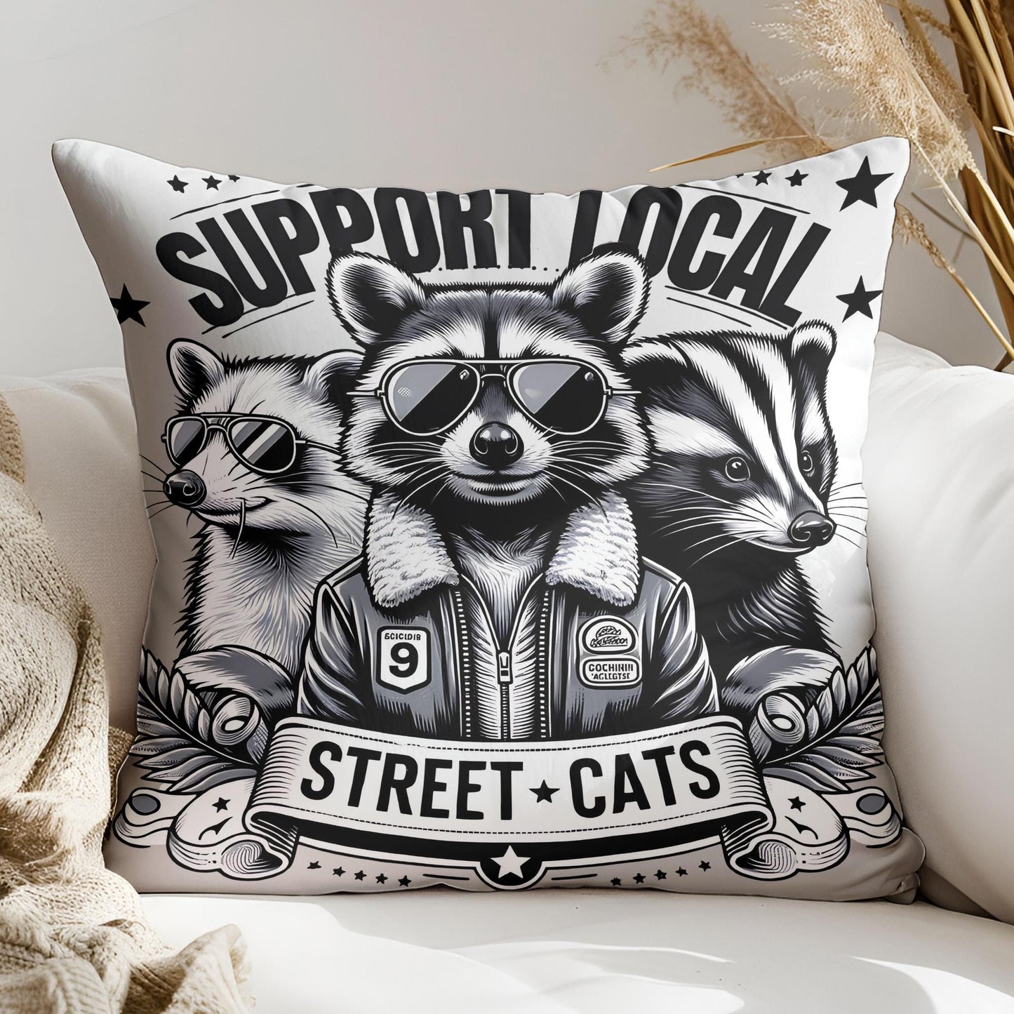 Support Your Local Street Cats PNG