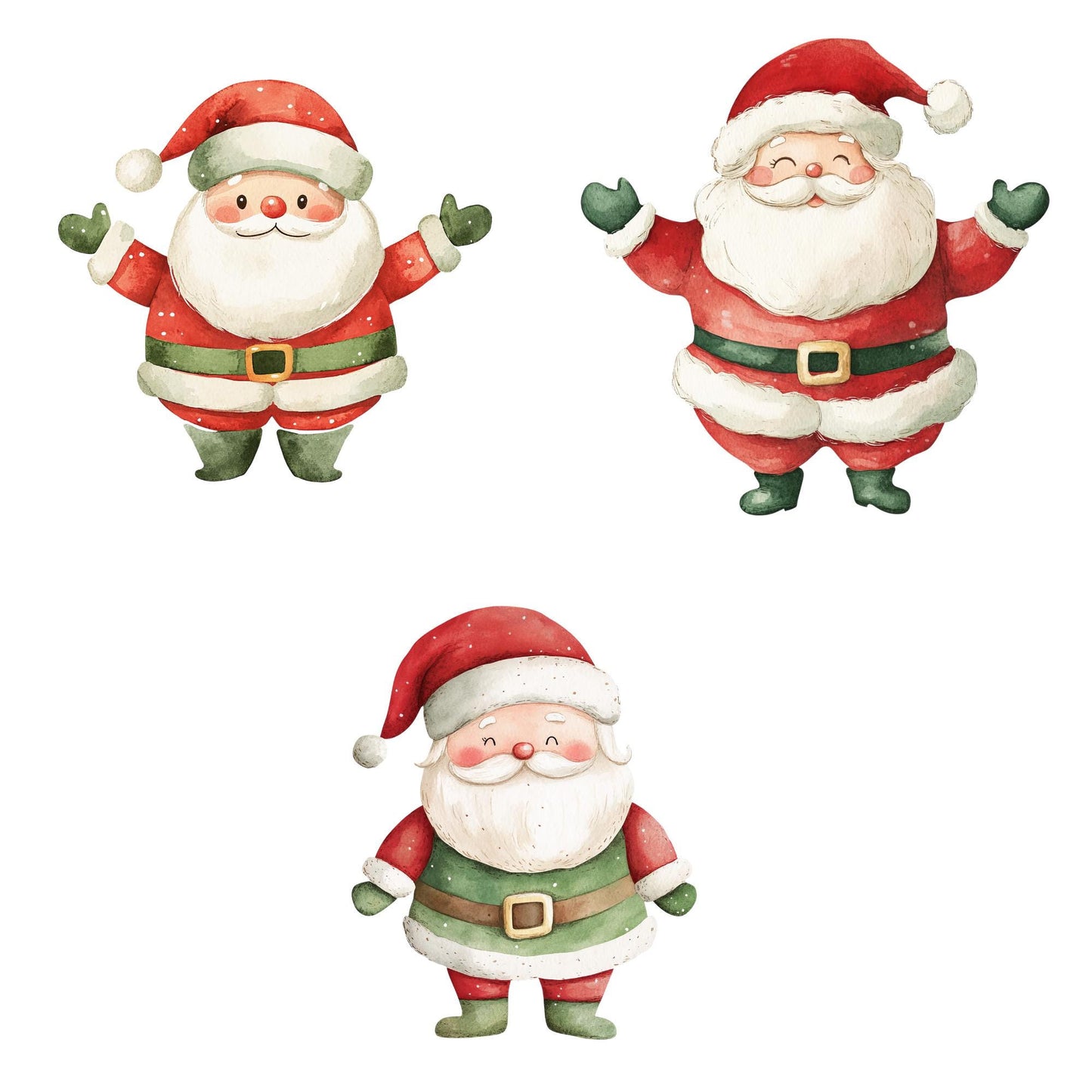 Scandi Santa Clipart