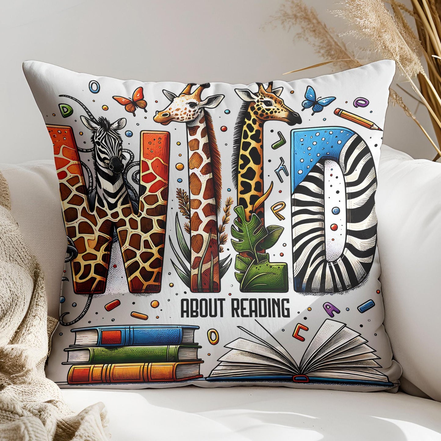 Wild About Reading PNG