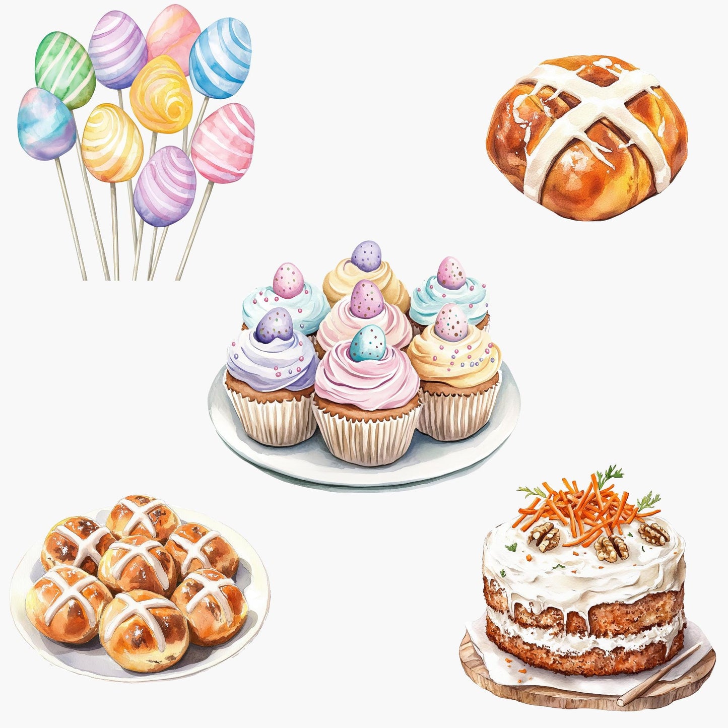 Easter Treats Clipart
