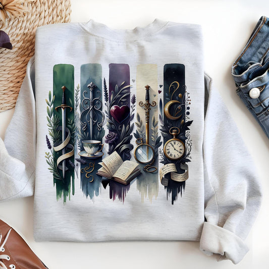 Bookish Cozy Readers PNG