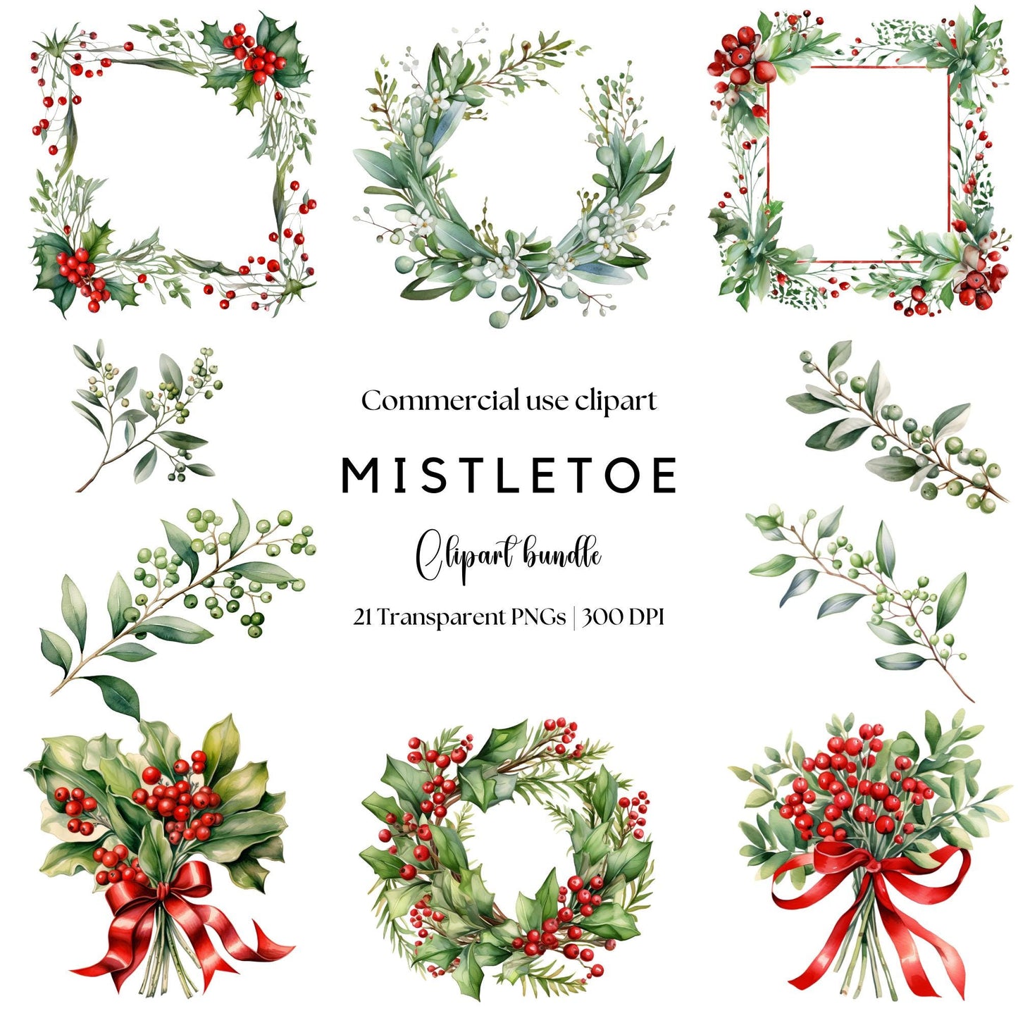 Mistletoe Clipart