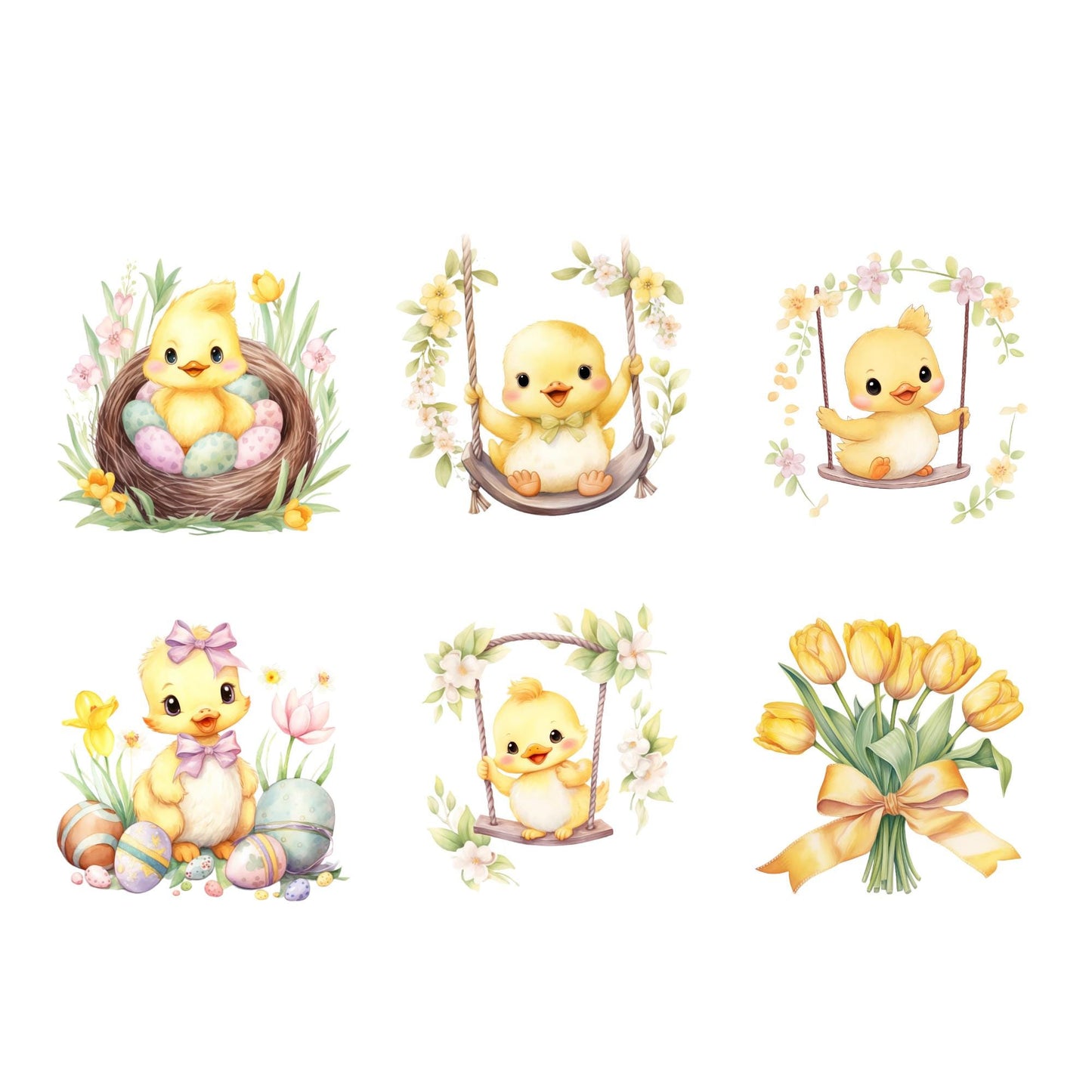 Easter Duck Clipart