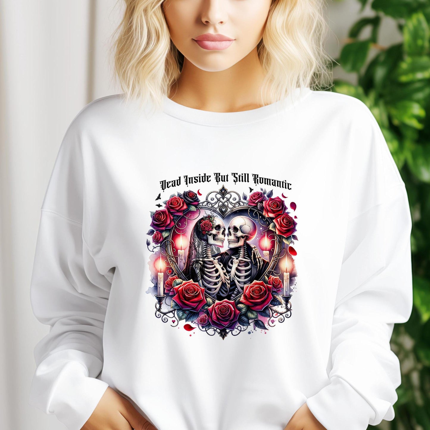 Diseño de sublimación de romance oscuro