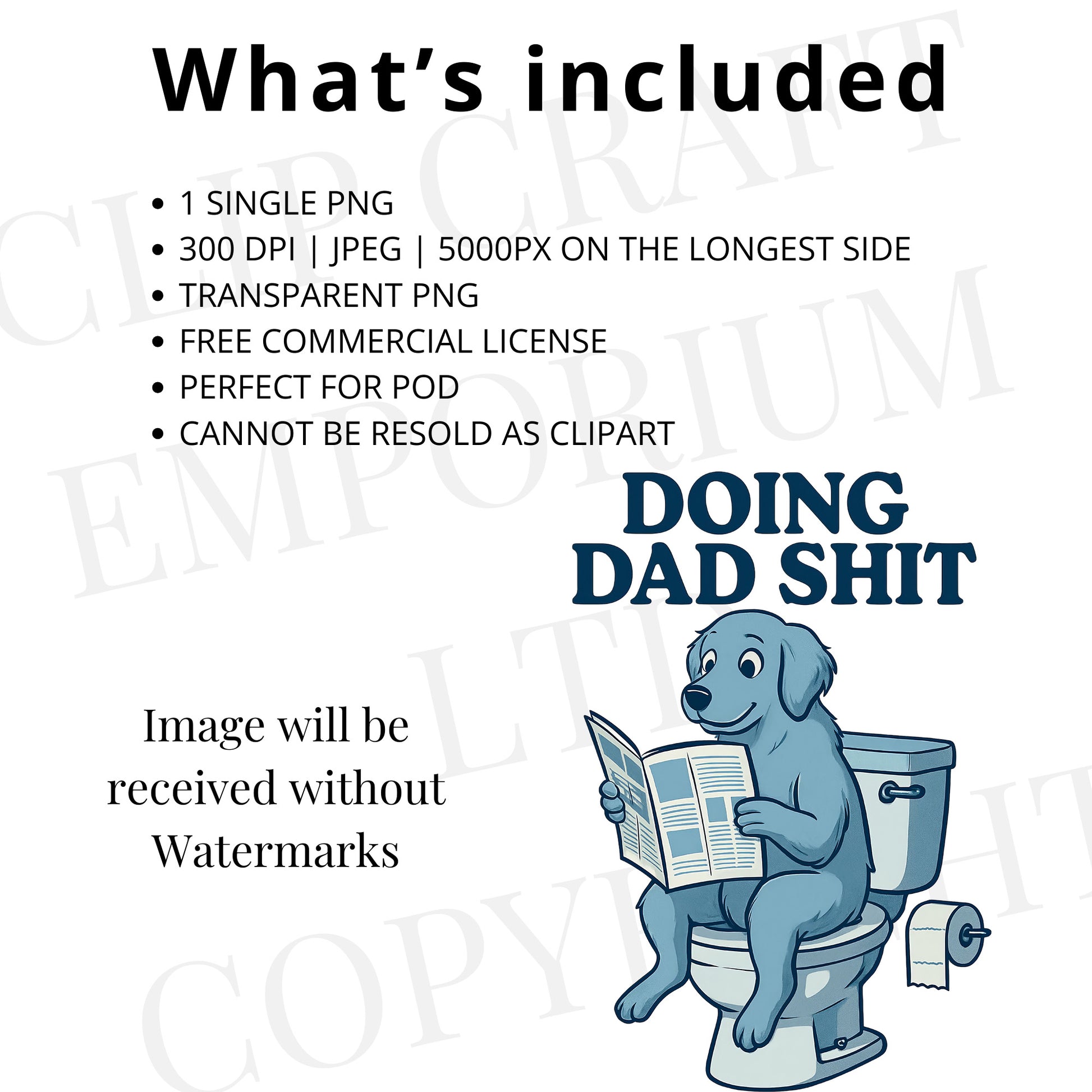 a blue dog sitting on top of a toilet reading a newspaper