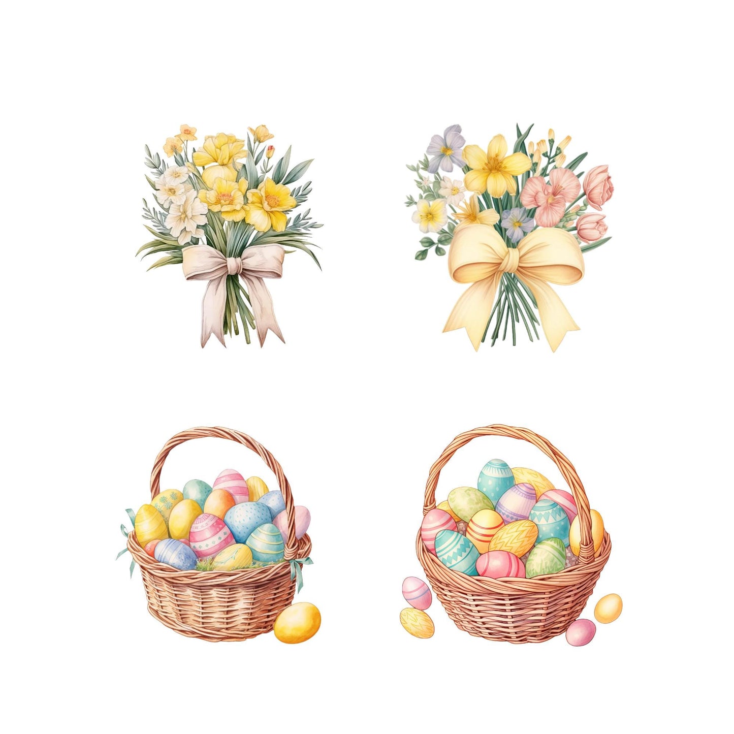 Easter Duck Clipart
