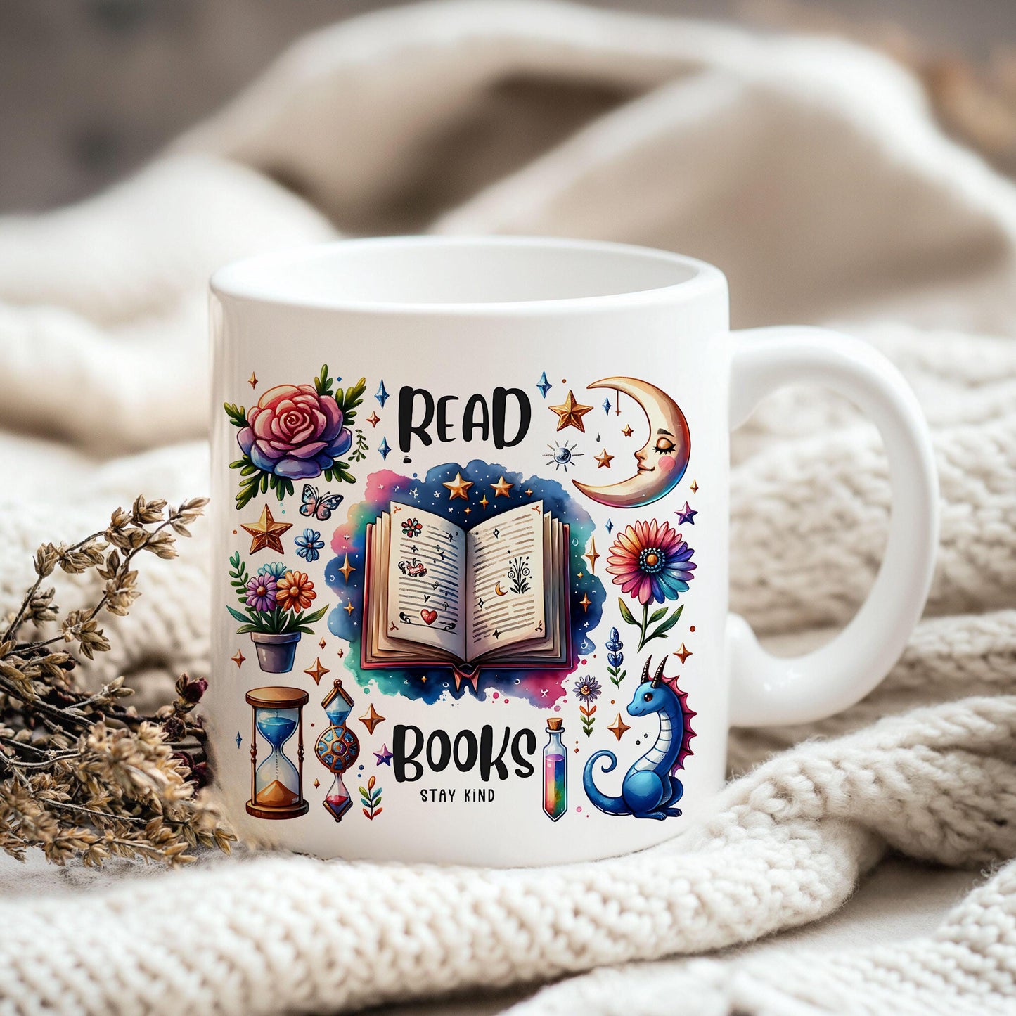 Read Books Be Kind Stay Weird PNG Shirt Design