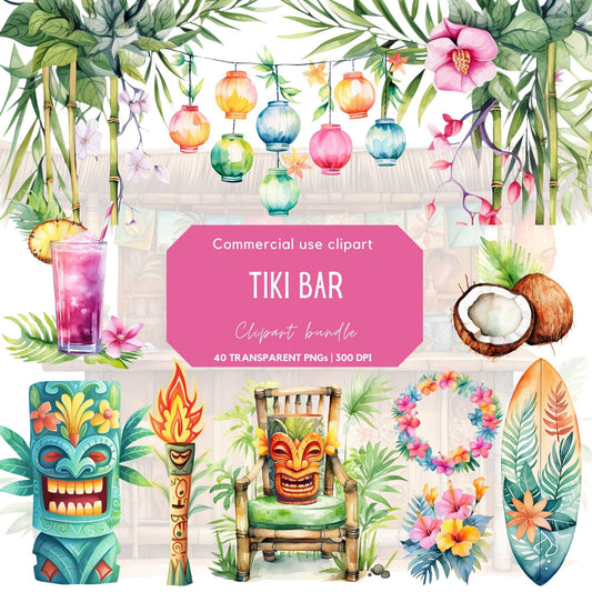 Tiki Bar Clipart
