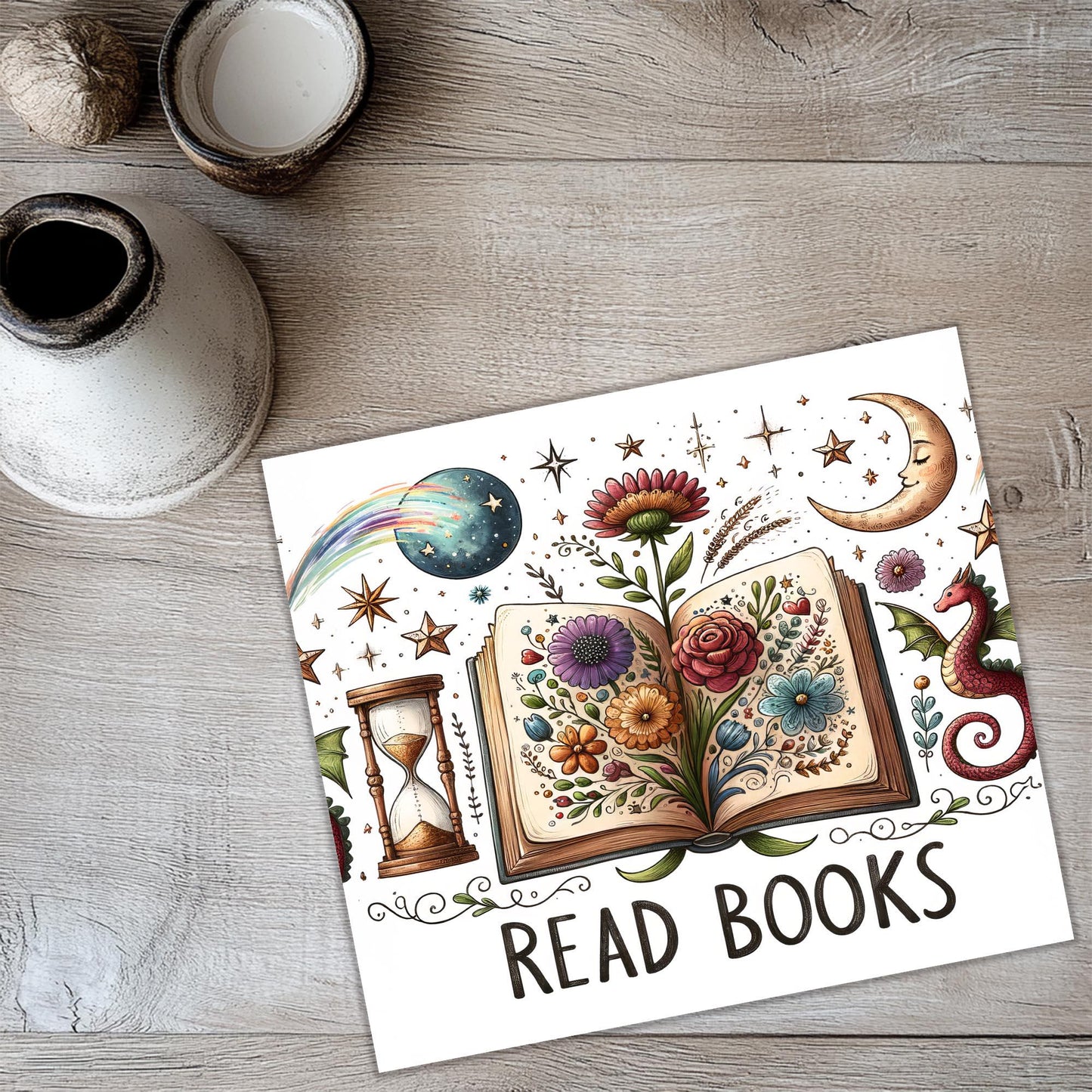 a picture of a book on a table