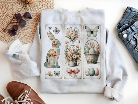 Cute Easter Brushstroke PNG